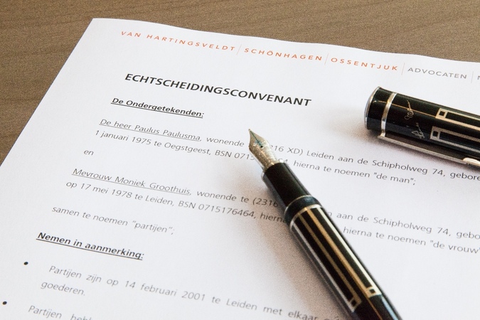 Echtscheidingsconvenanten maken is een van de specialisaties van VHSO advocaten en mediators in de regio Leiden Oegstgeest.